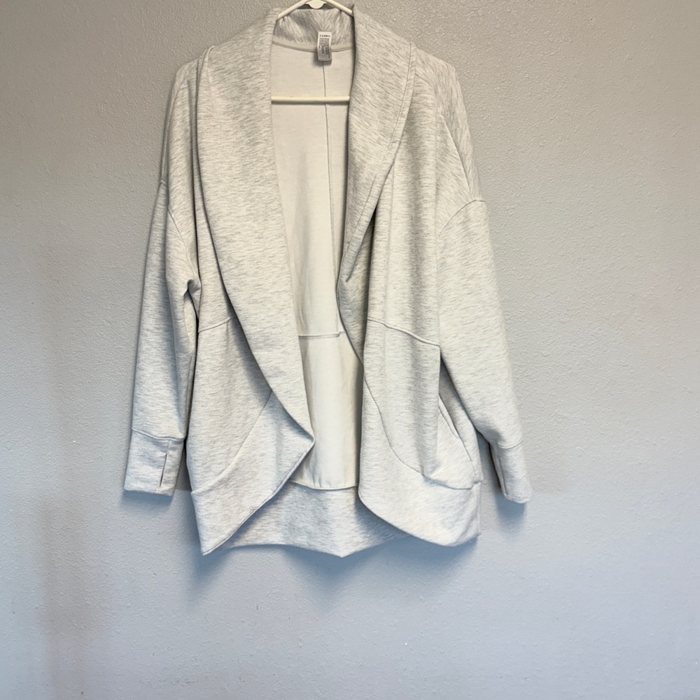 Yogalicious Light Gray Cardigan
